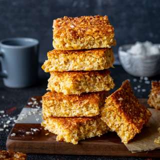 Easy Coconut Flapjacks