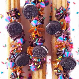 Churros with Chocolate Sauce Recipe