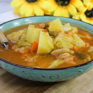 Irish Bean & Cabbage Stew