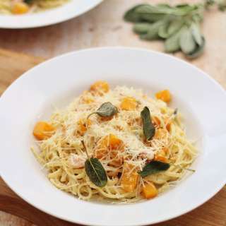 Bacon, Sage and Pumpkin Pasta