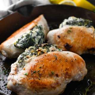 Spinach Stuffed Chicken