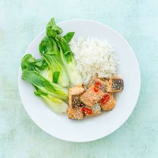 Soy, Sesame and Ginger Salmon