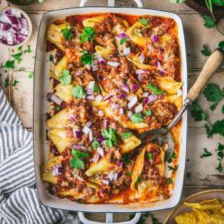 Taco Stuffed Shells
