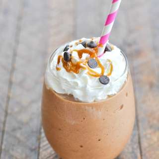 Salted Caramel Mocha Protein Shake