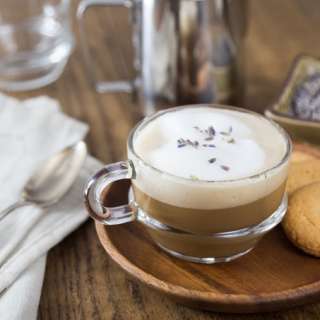 Lavender Latte (It's Vegan!)