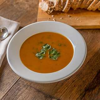 Carrot Coriander Soup Recipe Card