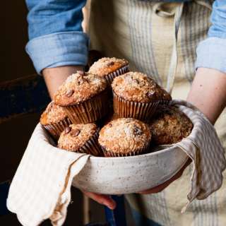 One-Bowl Banana Chocolate Chip Muffins