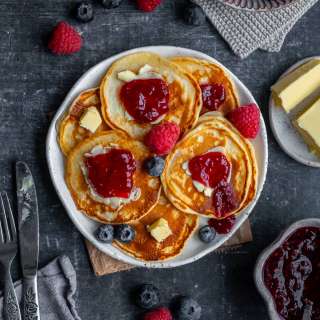 Easy Scotch Pancakes (AKA Drop Scones)