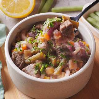 Homemade Haitian Beef Stew
