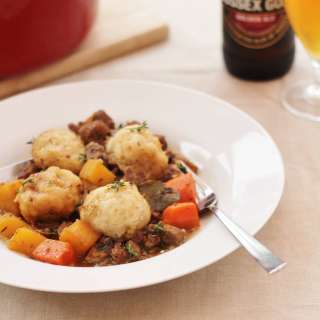 Beef and Ale Stew with Dumplings