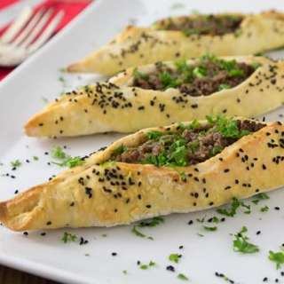 Lebanese Savory Lamb Fatayer