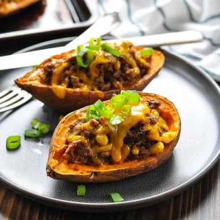 Taco Stuffed Potatoes