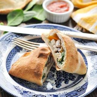 Chicken and Spinach Calzone Recipe