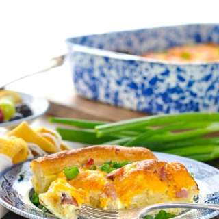 Ham and Cheese Egg Casserole Recipe