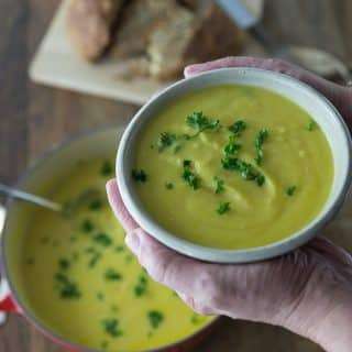 Creamy Cauliflower Soup with Saffron Recipe