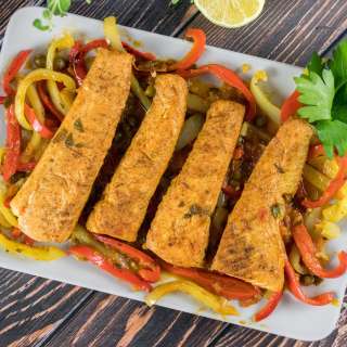 Salmon Peperonata Recipe