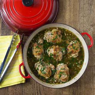 Beer Braised Chicken and Onions Recipe