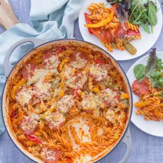 Easy One Pot Pepperoni Pizza Pasta