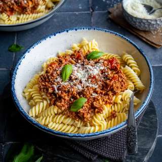 Fusilli Bolognese