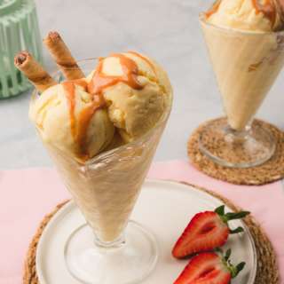 Creamy Potato Milk Vanilla Ice Cream