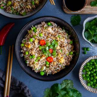 Easy Beef Mince Fried Rice