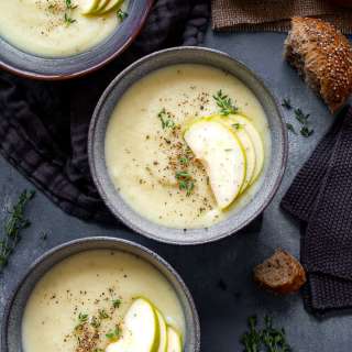 Easy Parsnip and Apple Soup