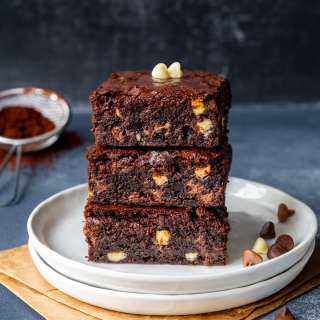 Triple Chocolate Brownies