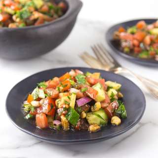 Turkish Tomato, Walnut Salad - Gavurdagi Recipe