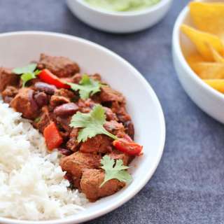Slow Cooked Chunky Beef Chilli