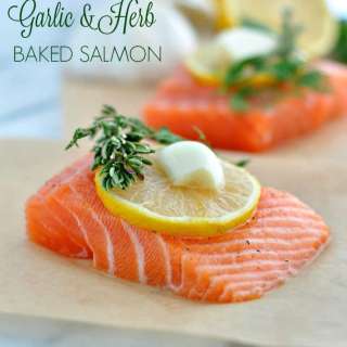 Garlic and Herb Baked Salmon