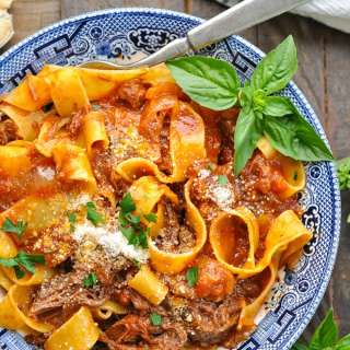 Beef Ragu Recipe {Slow Cooker or Stovetop}
