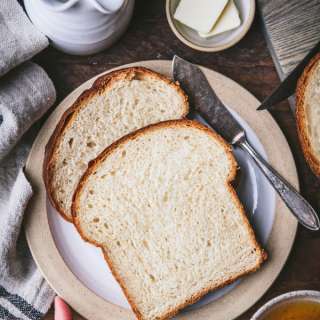 White Bread with Milk and Honey