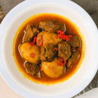Homemade Alicha Wot with Lamb