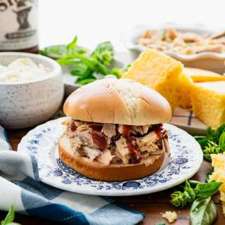3-Ingredient Crock Pot Pulled Chicken