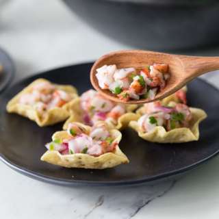 Fast and Easy Shrimp Ceviche Recipe Card