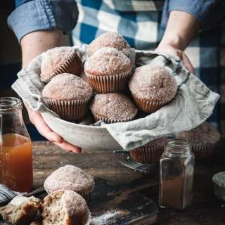 Apple Cider Donut Muffins