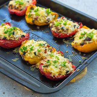 Easy Peasy Stuffed Peppers