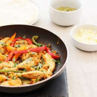 Homemade Chicken Fajitas