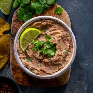 Easy Homemade Refried Beans (From Canned Beans!)
