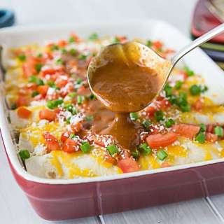 Spicy Black Bean Enchiladas Recipe