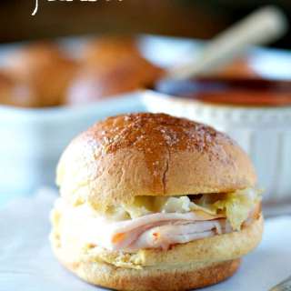 Turkey Reuben Sliders
