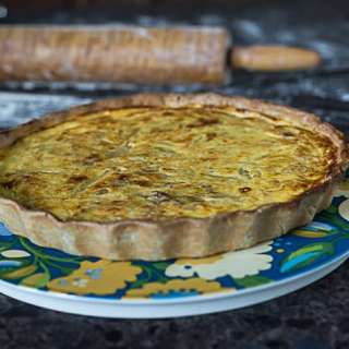 Sweet Onion Quiche: Zwiebelkuchen Recipe