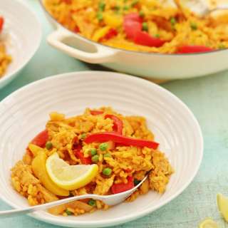 Leftover Turkey Paella