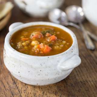 Harira Recipe - Moroccan Chickpea and Lentil Soup
