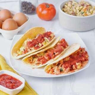Homemade Huevos Con Tocino (Bacon & Eggs)