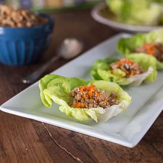 Thai Lettuce Wraps - Larb Gai Recipe