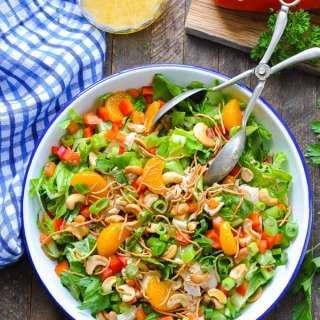 Chinese Chicken Salad with Cashews