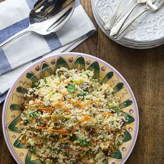 Couscous Salad with Dates, Nuts and Apricots Recipe