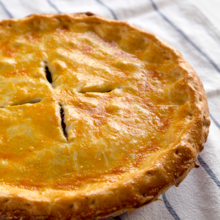 Tourtiere A La Ouananiche (Salmon Pie)