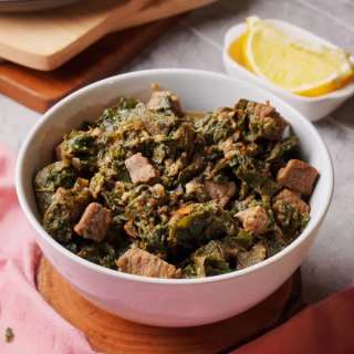 Haitian Lalo Beef Stew